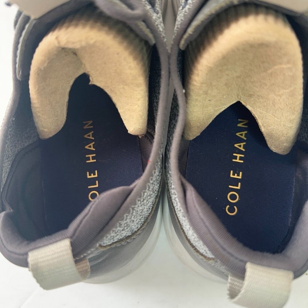 Cole Haan Sneakers Mens Size 9 Grand Plus Essex Distance Knit Lace Up Gray - Picture 7 of 8